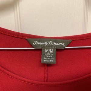 Long evening dress, red, Tommy Bahama
